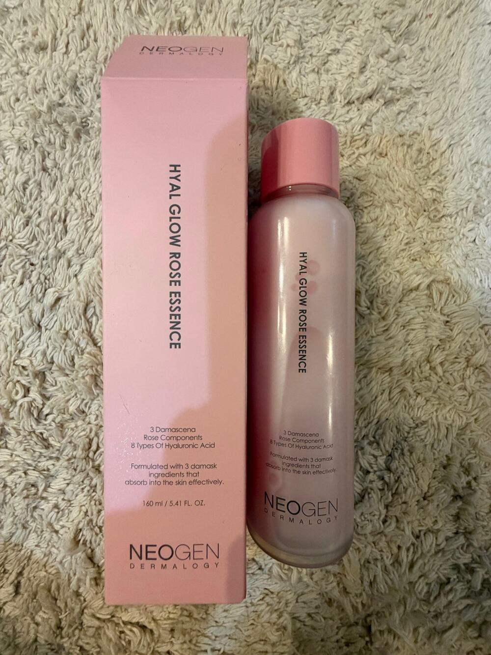 Neagen Dermalogy Hyal Glow Rose Essence 160ml